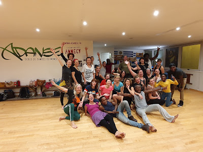 Adansé école de danses du monde Handpan et percussions à Annecy