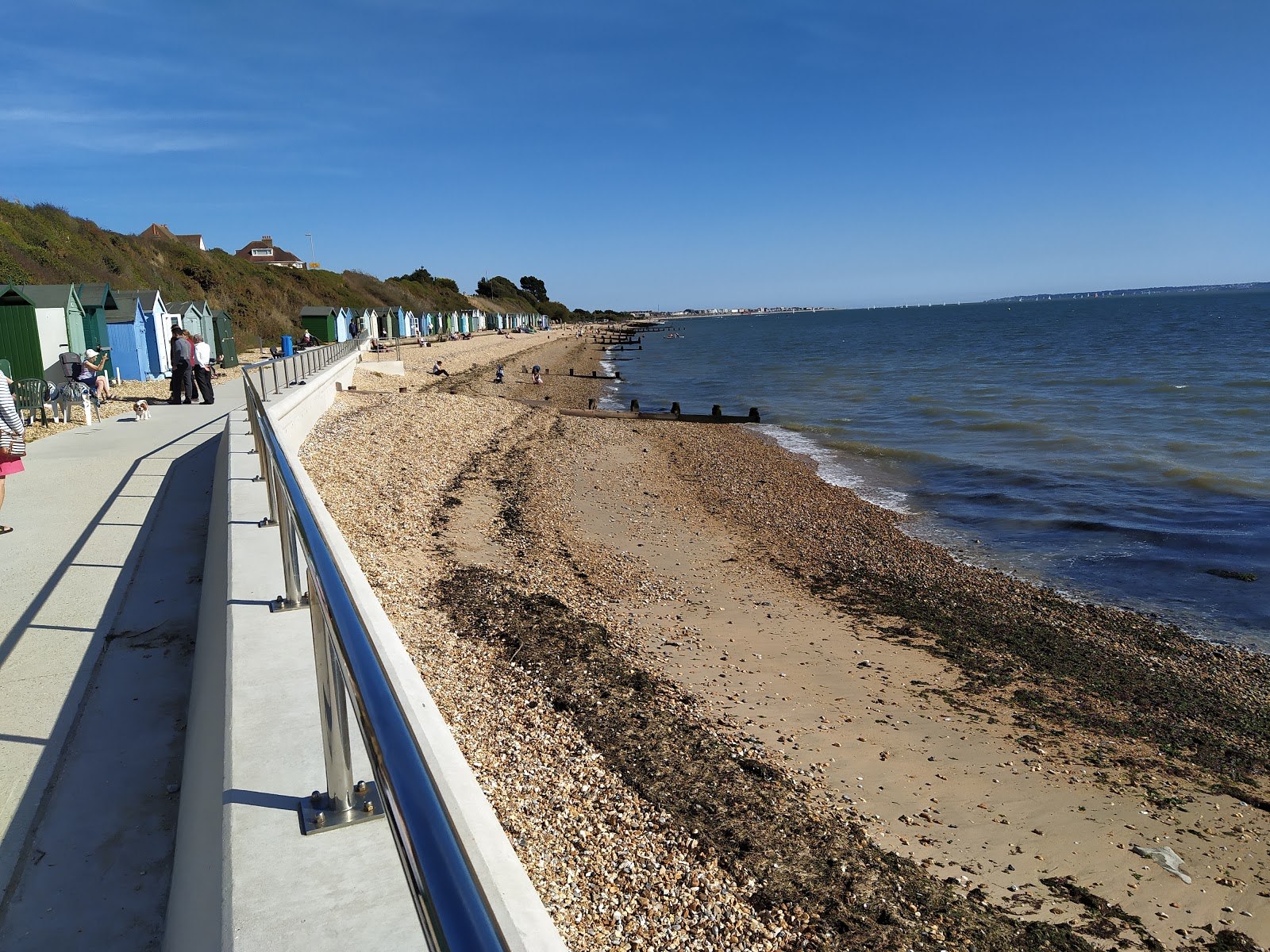 Fotografie cu Hill Head beach cu nivelul de curățenie înalt