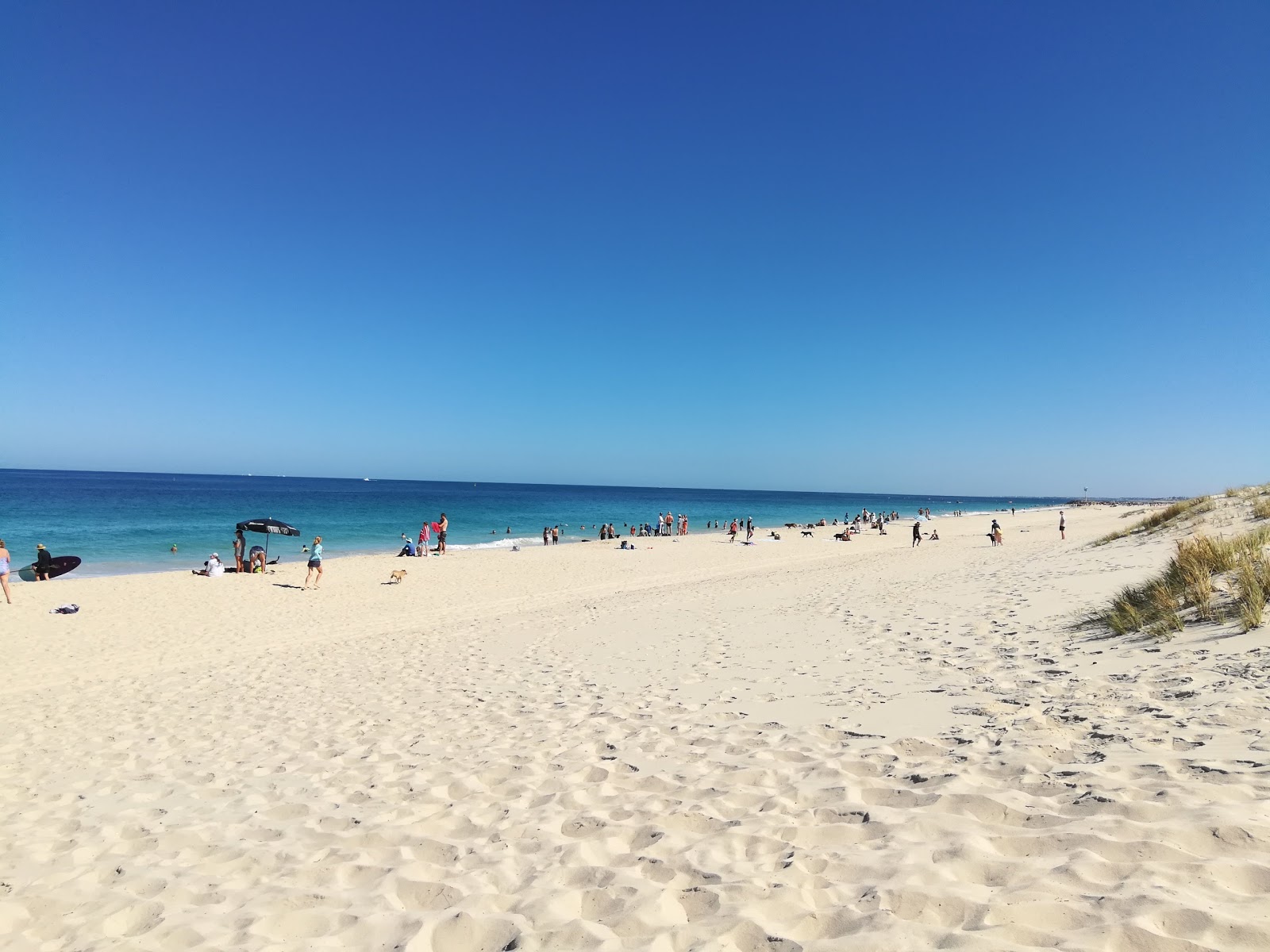 Fotografija Perth South City Beach z turkizna čista voda površino