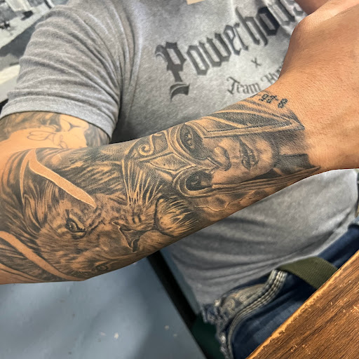 Explore skull tattoo ideas for guys, creative tattoo ideas in Mcallen, available at House of Tattoos