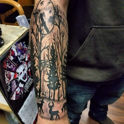 Explore big brother tattoo ideas, creative tattoo ideas in Hudson Falls, available at ALTERED ADDICTION TATTOOS