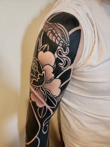 Explore women's forearm tattoos ideas, creative tattoo ideas in Tuscola, available at Vintage Karma
