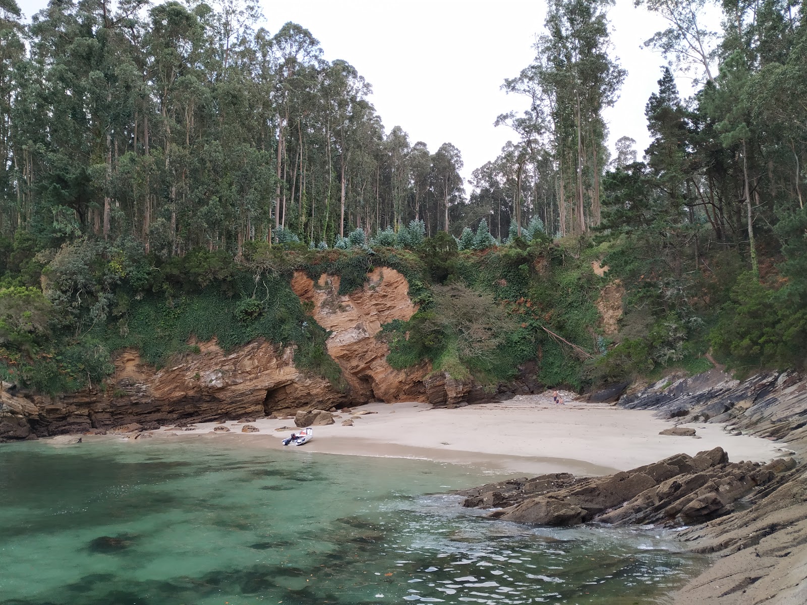 Praia de Area de Mina Senora'in fotoğrafı doğal alan içinde bulunmaktadır