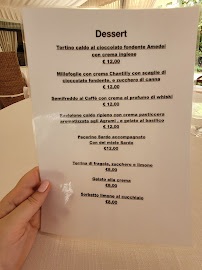 Menu / carte de Antica Hostaria Cavallino à Desenzano del Garda