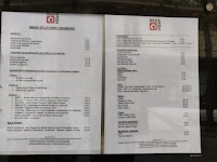 Restaurant japonais Rice and Fish à Paris (le menu)