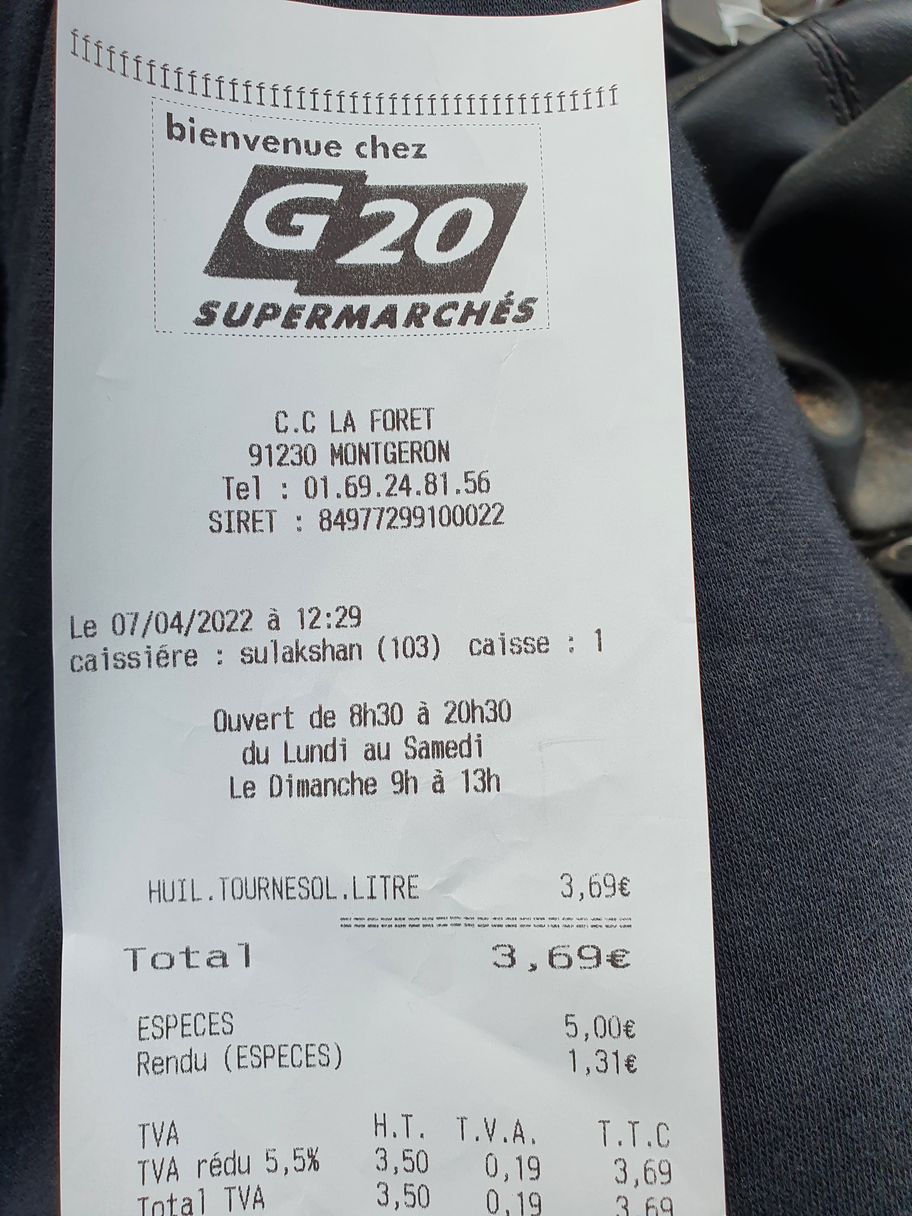 Photo n° 1 de l'avis de Lionel.o fait le 07/04/2022 à 11:40