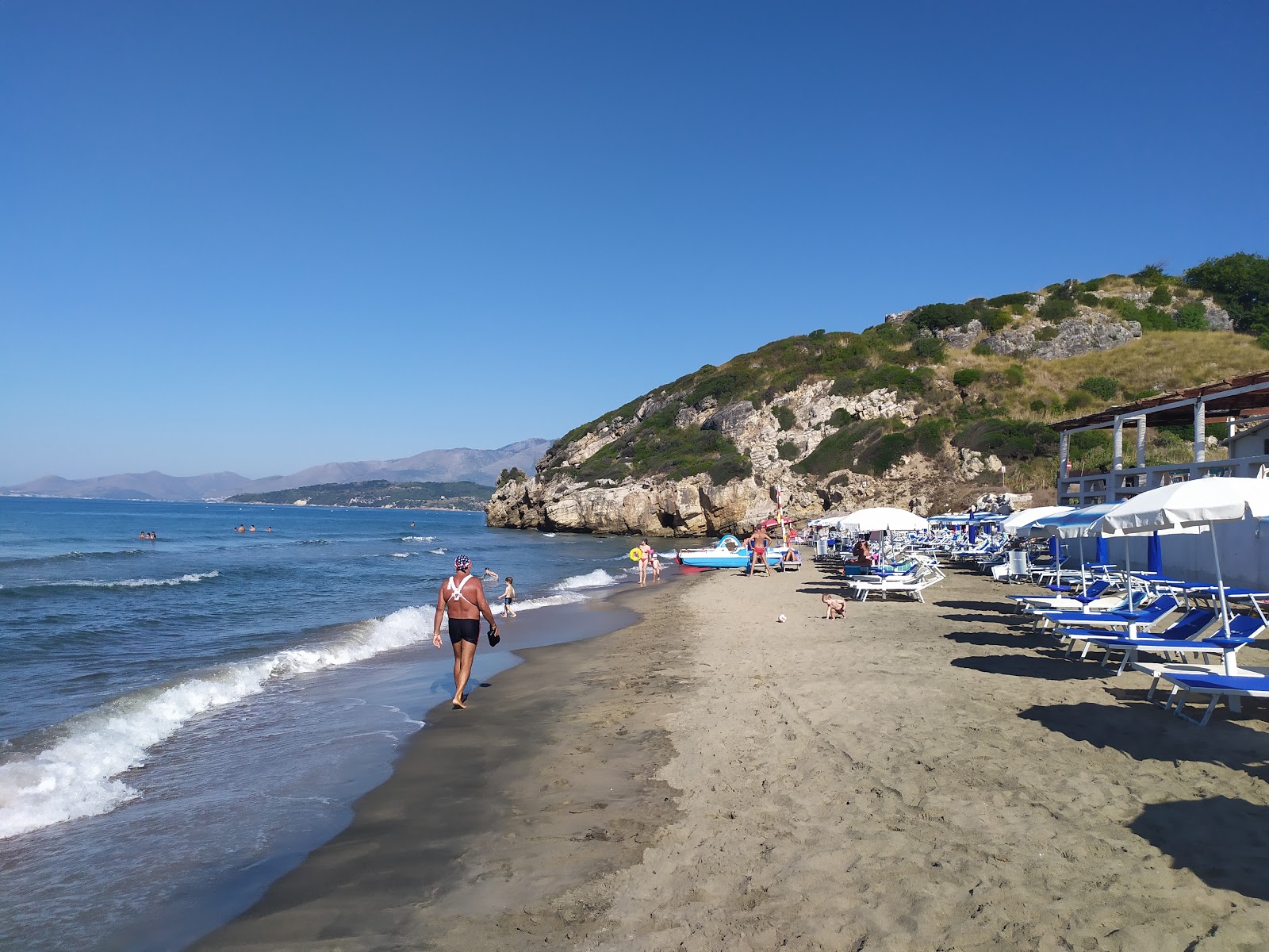 Spiaggia Marina di Minturno'in fotoğrafı çok temiz temizlik seviyesi ile