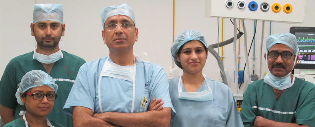 Dr Ajay Arya ENT surgeon