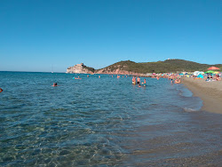 Foto di Spiaggia delle Rocchette con costa lunga e dritta
