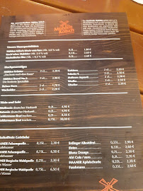 Brauhaus Em Kölsche Boor à Cologne menu