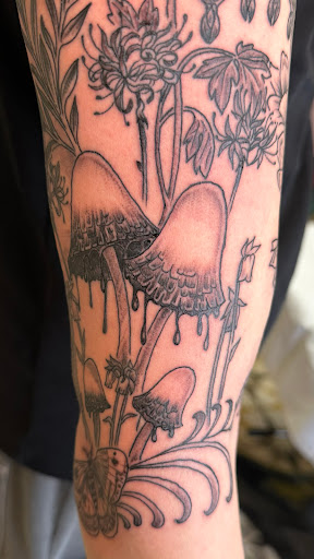 Explore dog and cat tattoo ideas, creative tattoo ideas in Fort Collins, available at Meadowlark Tattoo