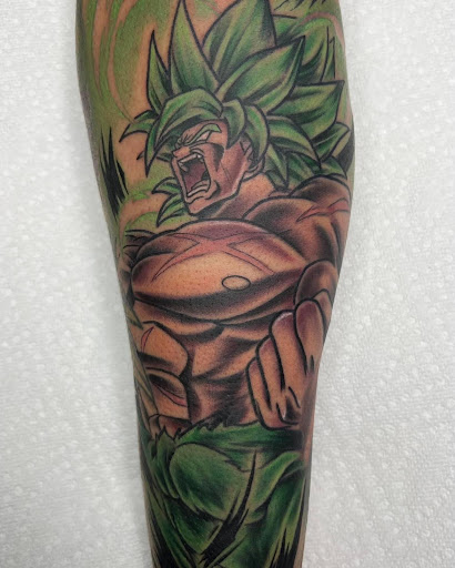 Explore mechanic tattoo sleeve ideas, creative tattoo ideas in Lake Villa, available at Eternal Tiger Tattoo