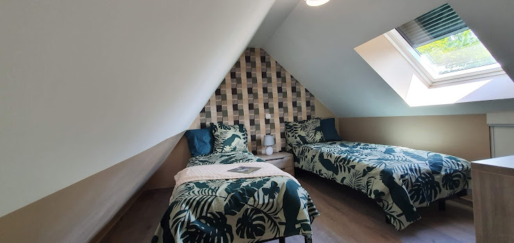 Chambres Lodge Le chêne des trois gîtes 80230 Lanchéres