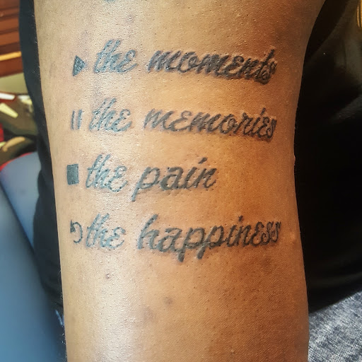 Explore isaac tattoo ideas, creative tattoo ideas in Raleigh, available at Gifted Styles