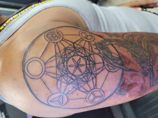 Explore 80's tattoo ideas, creative tattoo ideas in Las Vegas, available at Work of Art Tattoo and Piercing