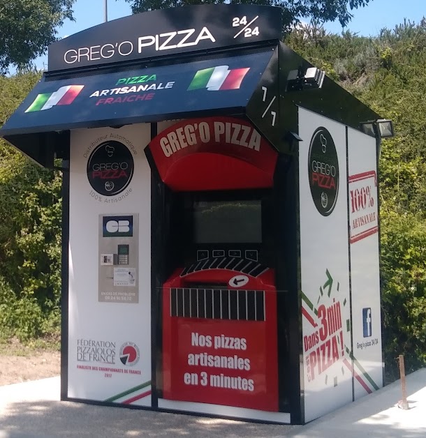 Distributeur de pizza greg'o pizza (a coté des pompiers) à Saintes