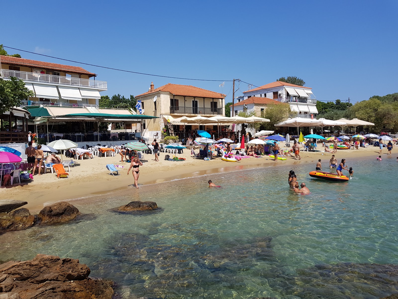 Foto von St. George beach mit winzige bucht