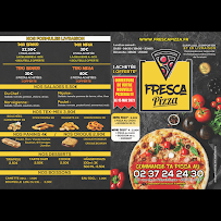 Menu / carte de Fresca Pizza à Lucé