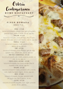 Menu / carte de Biancomangiare - Osteria Contemporanea à Aci Catena