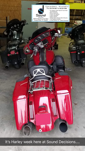 Car Stereo Store «Sound Decisions & Performance LLC», reviews and photos, 1588 N Meadowcrest Blvd, Crystal River, FL 34429, USA