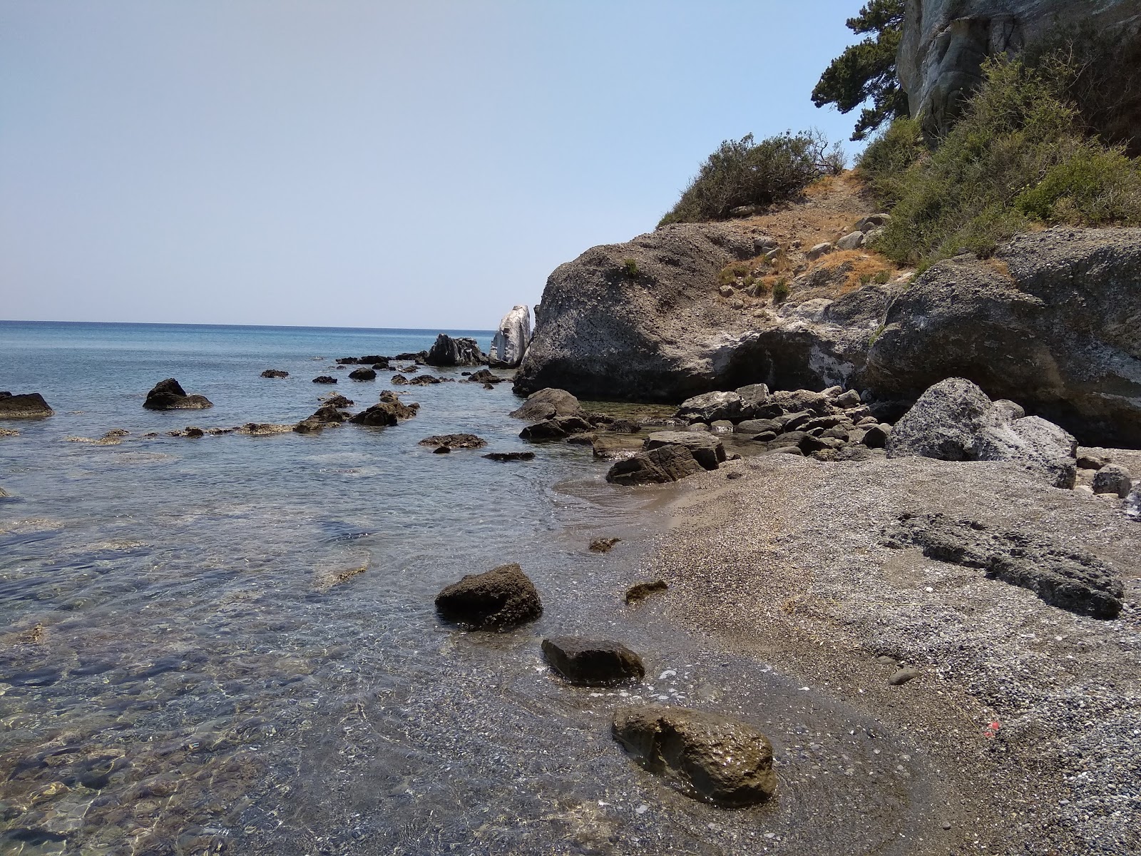 Photo of Livadi beach III with turquoise pure water surface