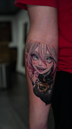 Explore disney villains tattoo ideas, creative tattoo ideas in Corona, available at Crop Circles Tattoo Studio