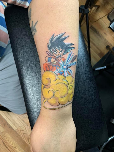 Explore tattoo name placement ideas, creative tattoo ideas in Lake Villa, available at Eternal Tiger Tattoo