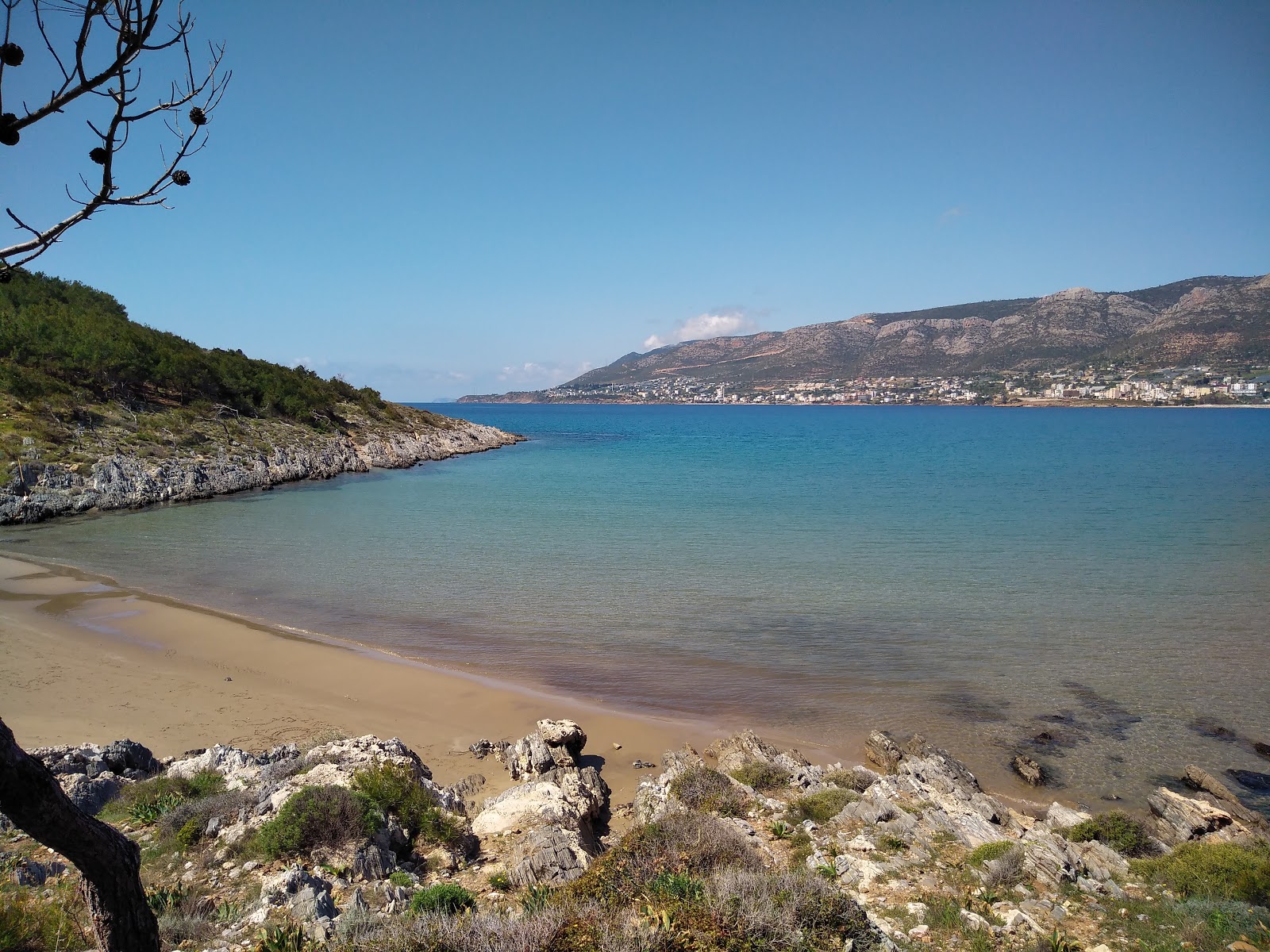 Foto di Incekum beach II con una superficie del sabbia beige