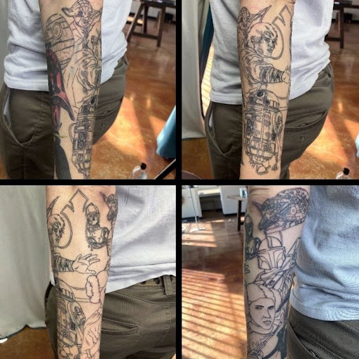 Explore january birth flower tattoo ideas, creative tattoo ideas in San Antonio, available at Wicked Ways Tattoos - Babcock
