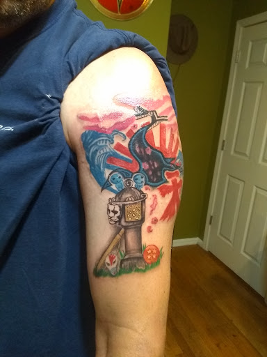 Explore blessing tattoo ideas, creative tattoo ideas in Midlothian, available at Firehouse Tattoos