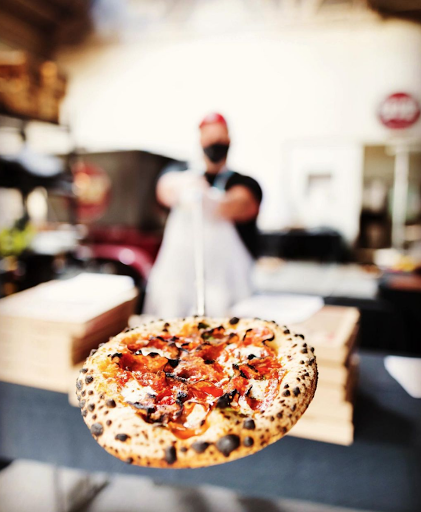 Pizza Restaurant «Urban Pie Los Angeles», reviews and photos, 4528 E Washington Blvd, Commerce, CA 90040, USA