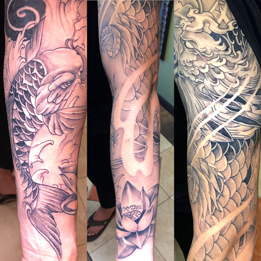 Explore tramp tattoo ideas, creative tattoo ideas in Atlanta, available at Ink Slave Tattoos