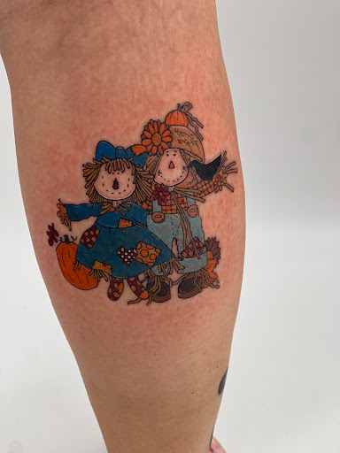Explore tattoo ideas for men upper arm, creative tattoo ideas in Virginia Beach, available at Blue Horseshoe Tattoo & Piercing