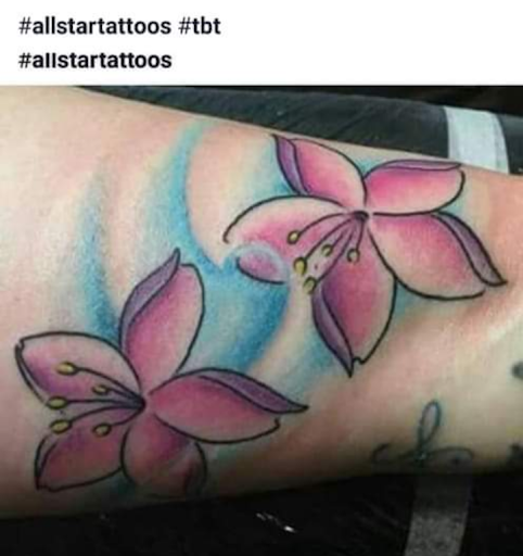 Find inbetween boob tattoo ideas for your next unique tattoo in Hialeah at Allstar Tattoo & Body piercing
