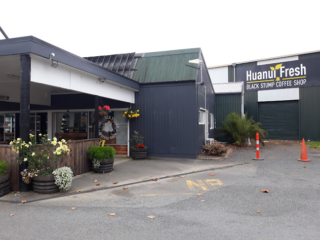 Huanui Fresh Produce and The Black Stump Coffee Shop. - Whangarei