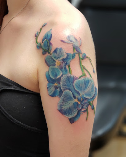 Explore til death tattoo ideas, creative tattoo ideas in Molalla, available at Back40Tattoo