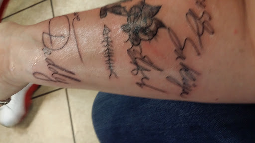 Explore breast tattoo cover up ideas, creative tattoo ideas in Odessa, available at Evil Ink Tattoo