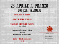 Ristorante Fratelli Palmieri à Riccia menu