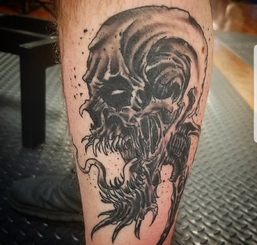 Explore kanji tattoo ideas, creative tattoo ideas in Sarasota, available at SEVEN SINS Tattoo Studio