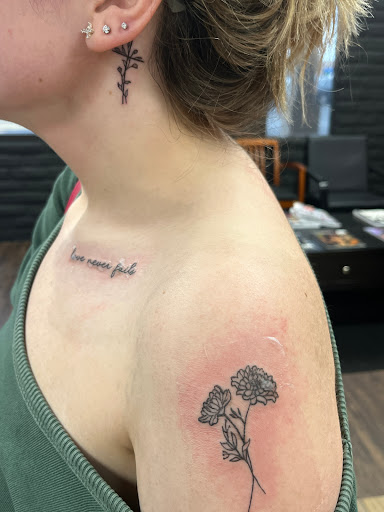 Explore tragus tattoo ideas, creative tattoo ideas in Mesa, available at Ranger Tattoo & Piercing