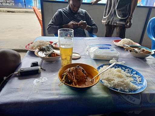 Blessing Bar, Wogu street, by Emekuku St, D-line, Port Harcourt, Nigeria, Seafood Restaurant, state Rivers