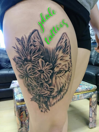 Explore tribal sleeve tattoo ideas, creative tattoo ideas in Sedalia, available at Skin Thieves Tattoo Studio