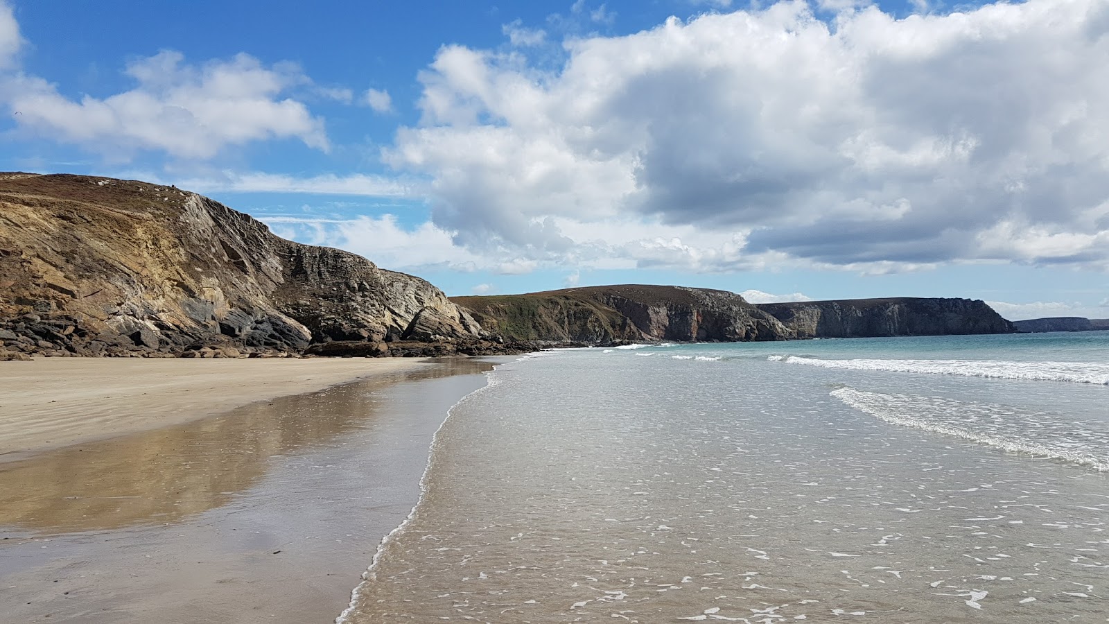 Foto af Plage de Veryac'h med høj niveau af renlighed