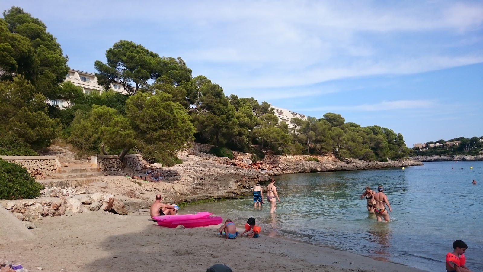 Photo of Calo des Homes Morts with turquoise pure water surface