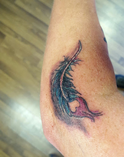 Explore machine tattoo ideas, creative tattoo ideas in Newport, available at Dead On Ta2s