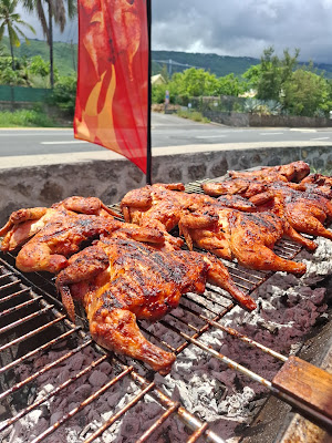 Poulet grillé à Saint-Paul