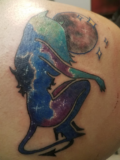 Explore men's neck tattoo ideas, creative tattoo ideas in Reno, available at My Religion Tattoo - No Piercing