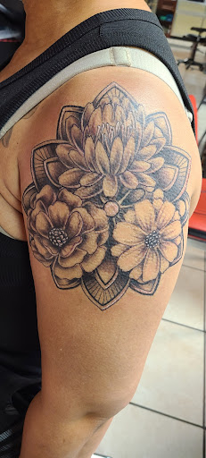 Explore smurf tattoo ideas, creative tattoo ideas in Lancaster, available at Tattoo Shack