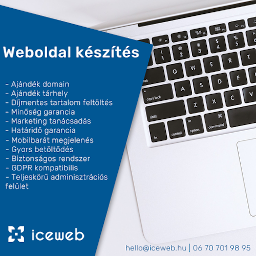 Iceweb Webügynökség - Weboldal, webáruház készítés - Nyíregyháza