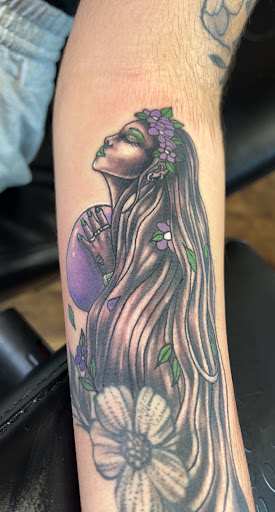 Explore men thigh tattoo ideas, creative tattoo ideas in Lexington, available at Dream chaser tattoos